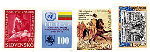 Slovaška Litva Hrvaška