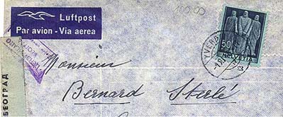 cenzurirana pošta Jugoslavija